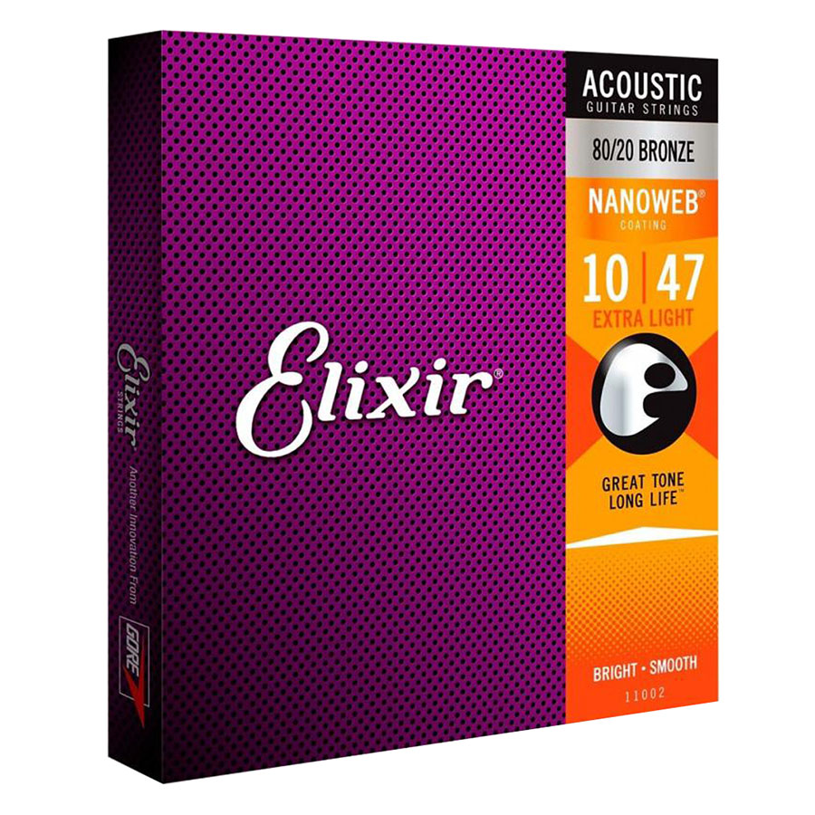 Bộ Dây Đàn Guitar Acoustic Elixir 11002