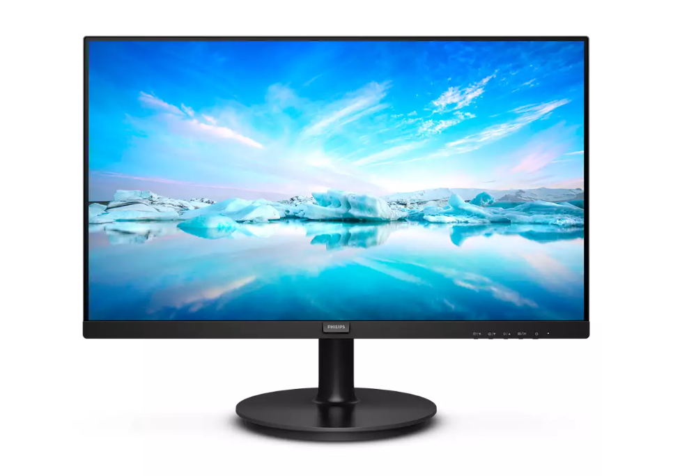 Màn hình máy tính 22inch Philips 221V8LB (21.5&quot; VA Full HD 100Hz 4ms, HDMI+VGA) - Hàng chính hãng DigiWorld phân phối