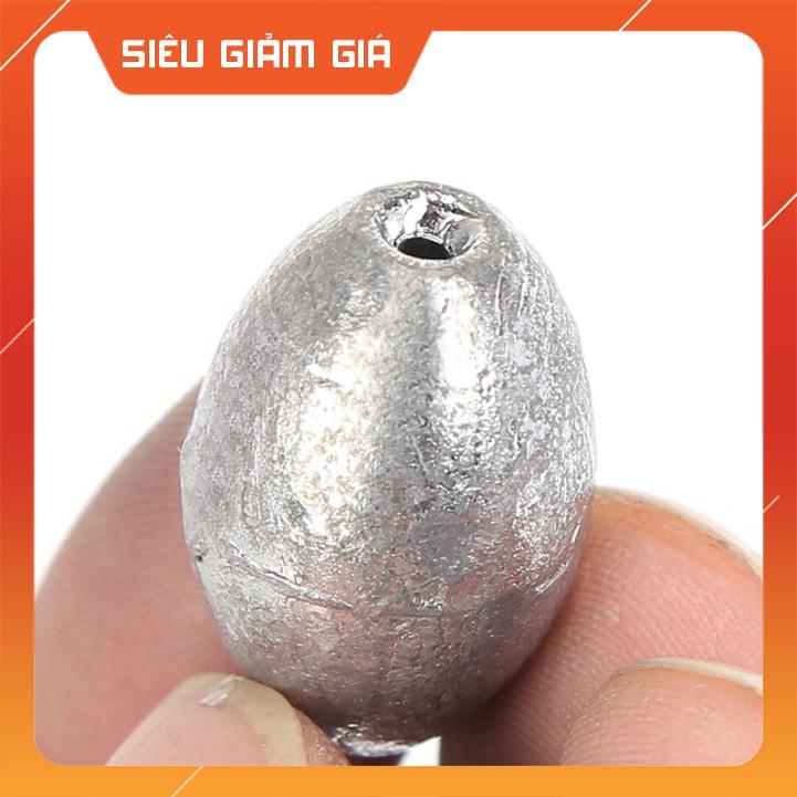 Chì Câu Cá Tròn Xuyên Tâm 120g