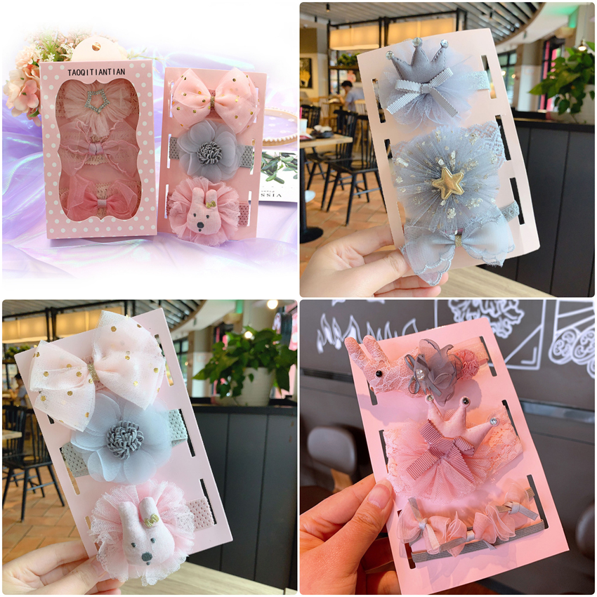 Set 3 chiếc băng đô cho bé siêu dễ thương PK33