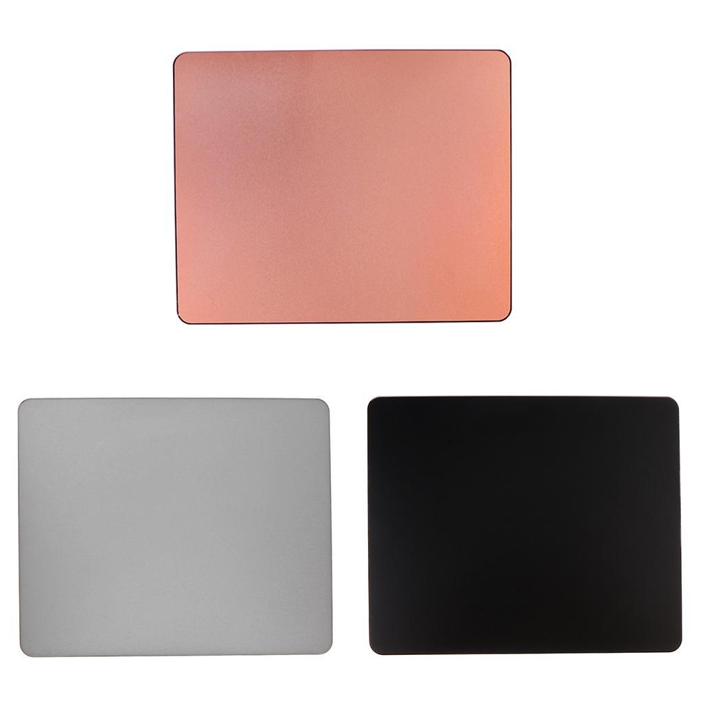 Smooth Aluminum Alloy Mousepad Mouse for Computer PC Laptop