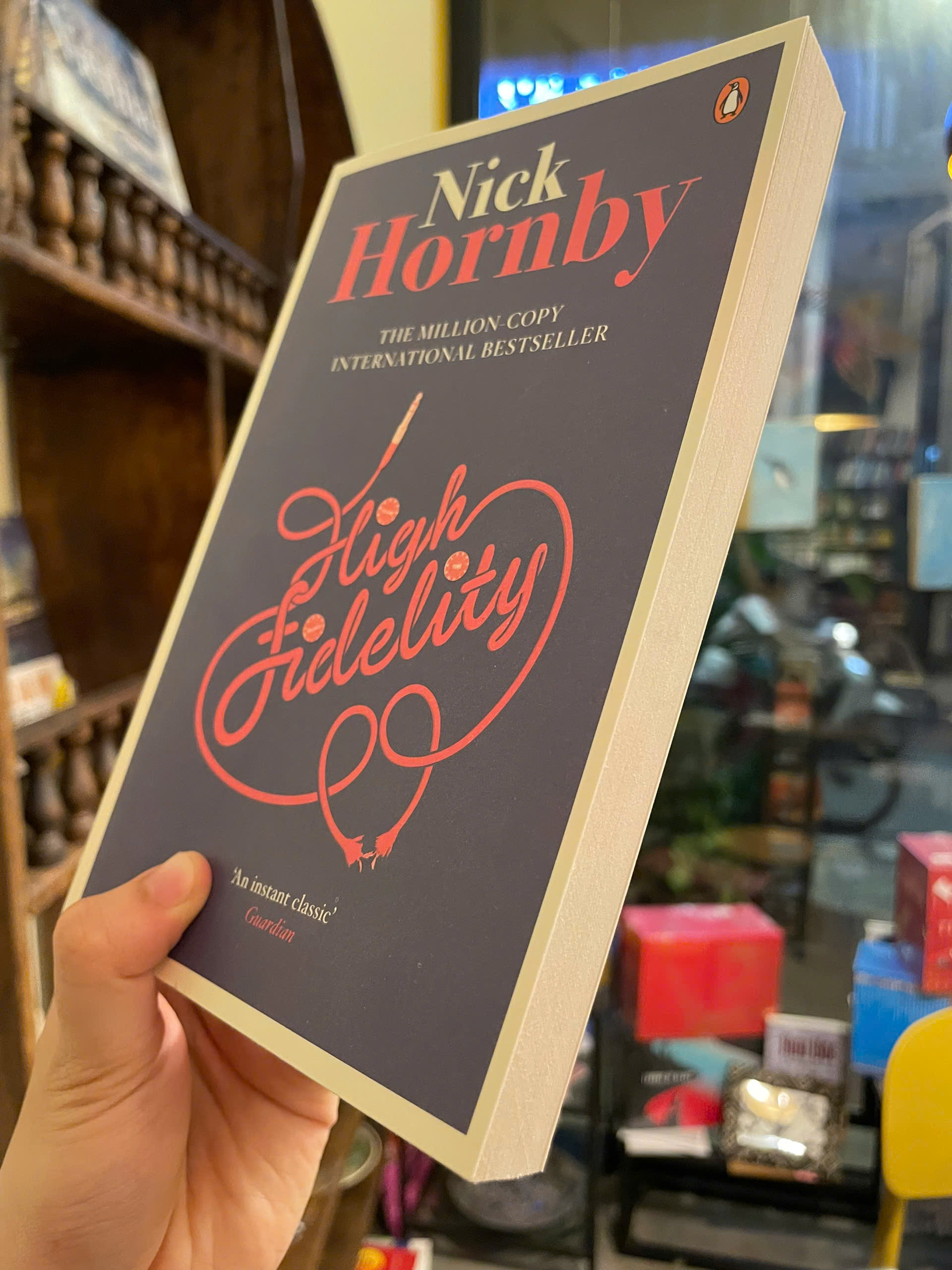 Sách - High Fidelity by Nick Hornby | Contemporary Fiction / Music / Humor / Ngoại văn Nhập khẩu