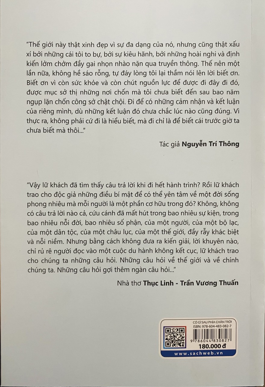 Có gì phía sau chân trời - Nguyễn Trí Thông TH180