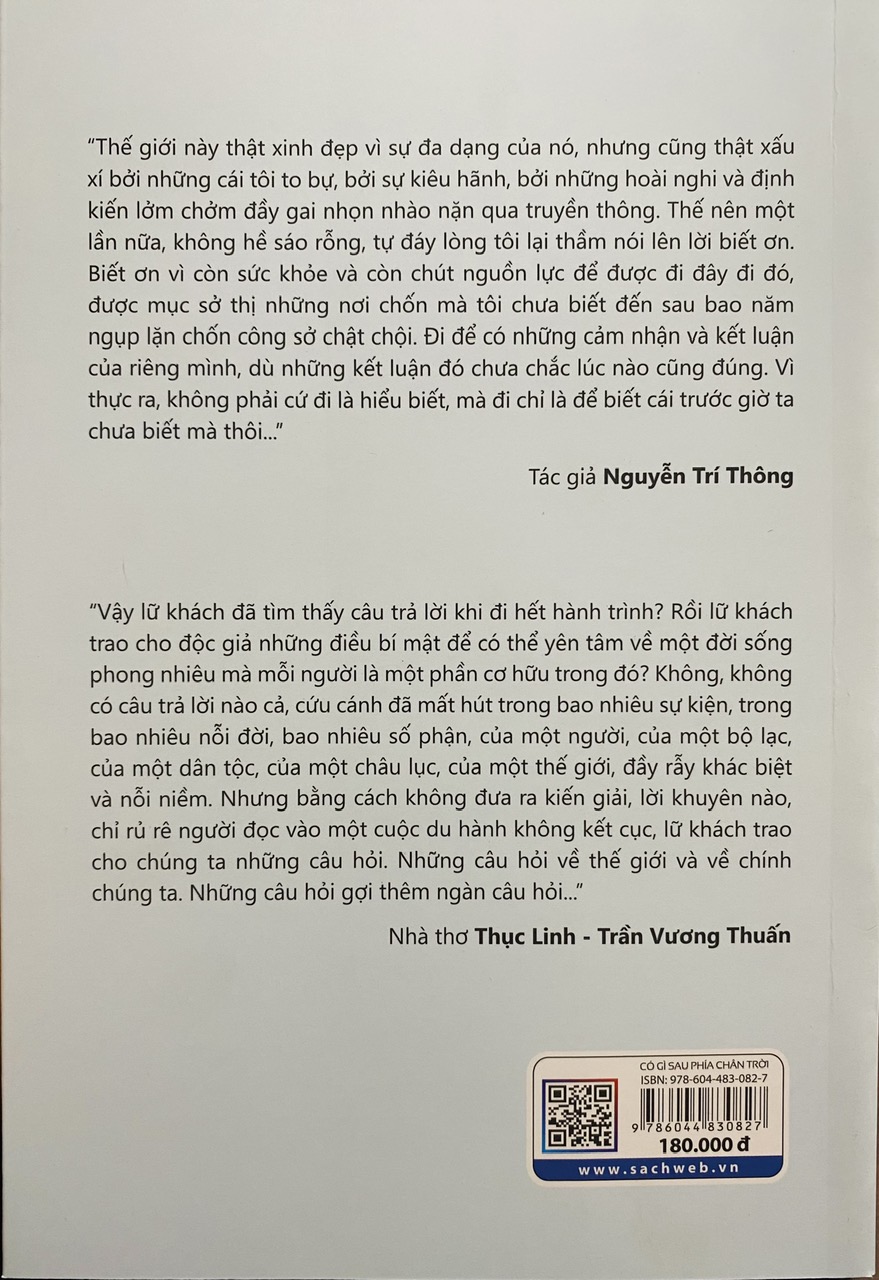 Có gì phía sau chân trời - Nguyễn Trí Thông (NXB)