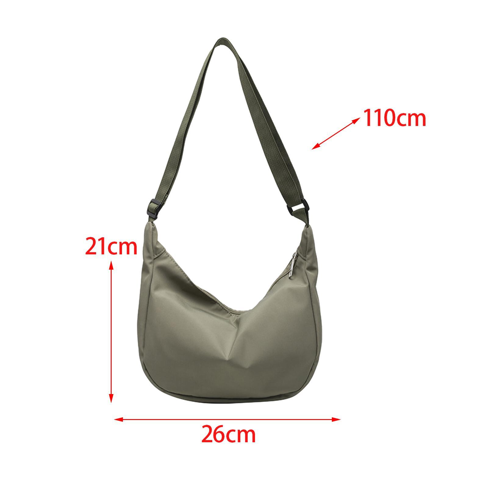 Girls Crossbody Bag with Zipper Women Shoulder Bag for Walking Biking Travel