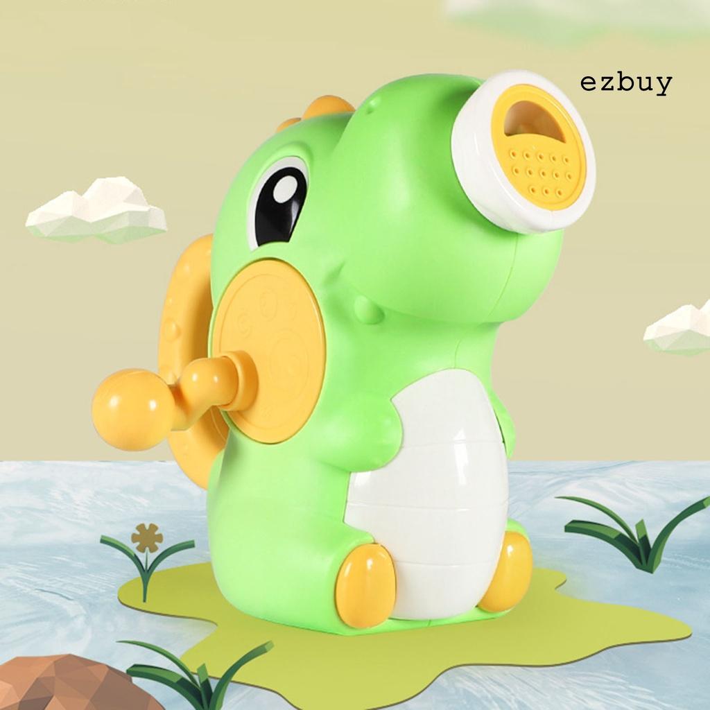 EY-Children Cute Cartoon Dinosaur Baby Shower Handheld Pumping Water Spray Toy
