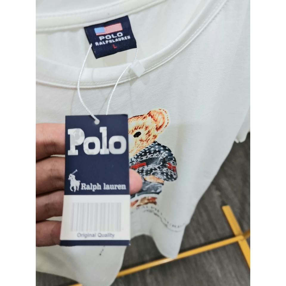 ÁO THUN NỮ POLO R.LAUREN VNXK ÁO NỮ ÁO NAM IN HÌNH - COTTON 100% 4C FORM CHÂU ÂU