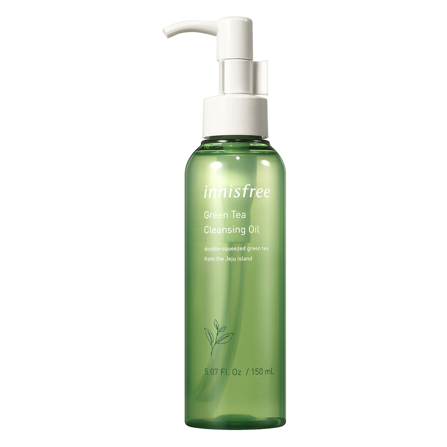 Dầu tẩy trang từ trà xanh đảo Jeju Innifree Green Tea Cleansing Oil 150ml - NEW