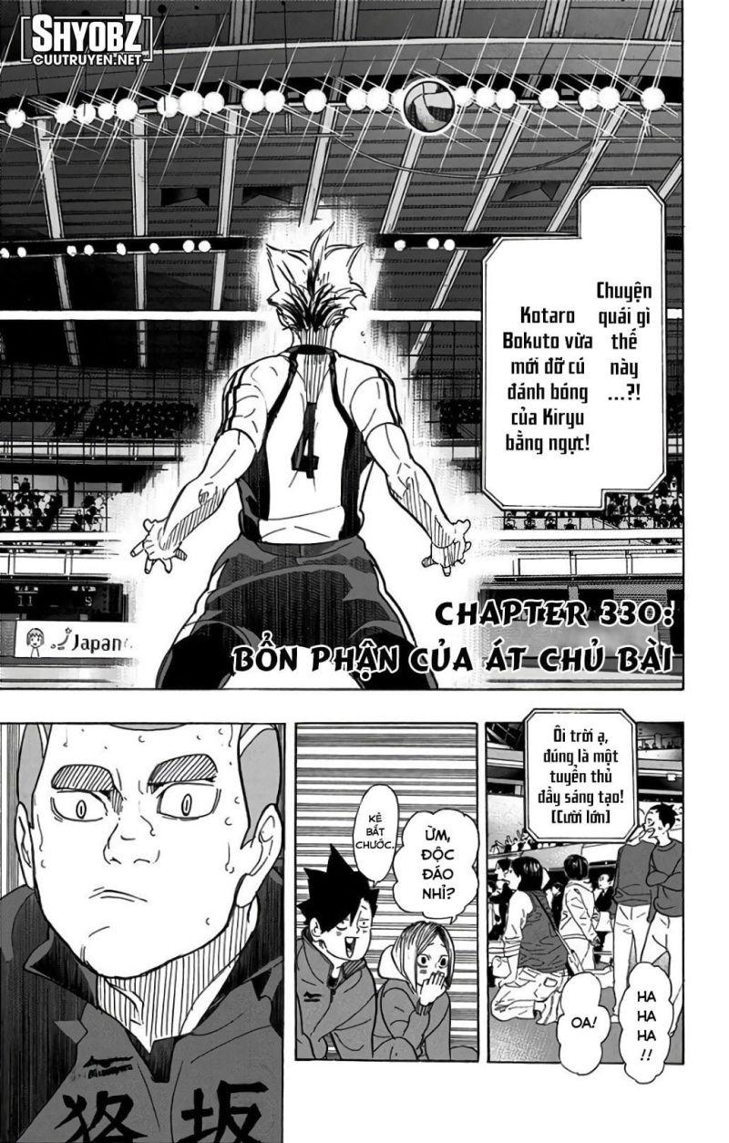vua bóng chuyền chapter 330 1