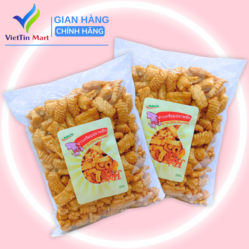 Snack Mực Thái Lan Viettin Mart Gói 200G