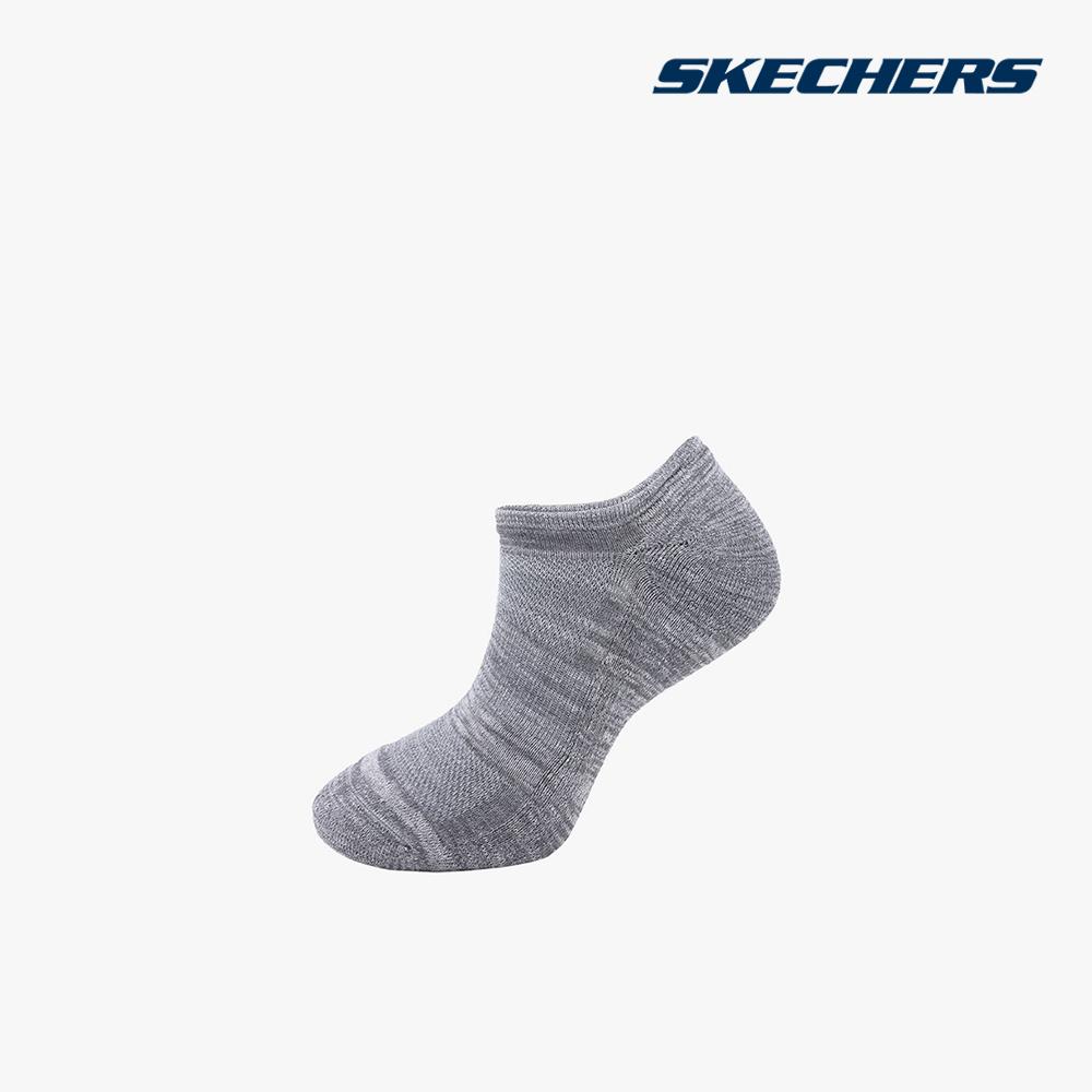 SKECHERS - Set 3 đôi vớ nam cổ thấp thời trang Microfiber Non Terry S115749