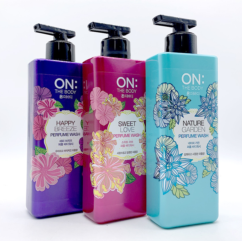 Sữa tắm dưỡng ẩm hương nước hoa On: The Body Perfume Hàn Quốc 500g