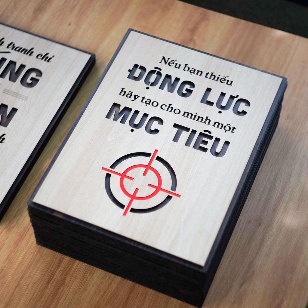 Tranh động lực TBIG099: Nếu bạn thiếu động lực hãy tạo cho mình một mục tiêu