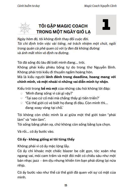 Sách CÁNH BUỒM TƯ DUY