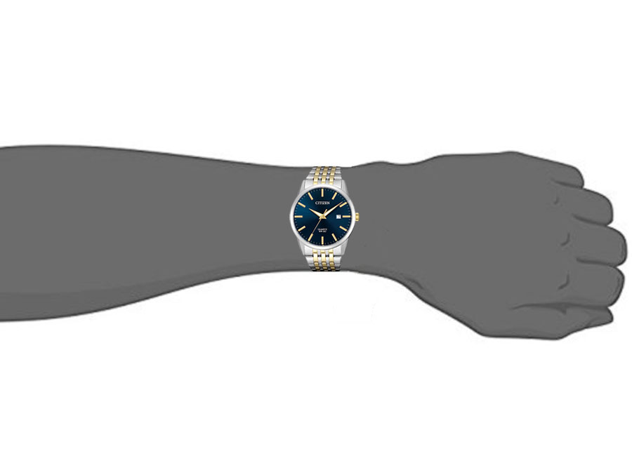 Đồng Hồ Nam Citizen Dây Thép Không Gỉ BI5006-81L - Mặt Xanh