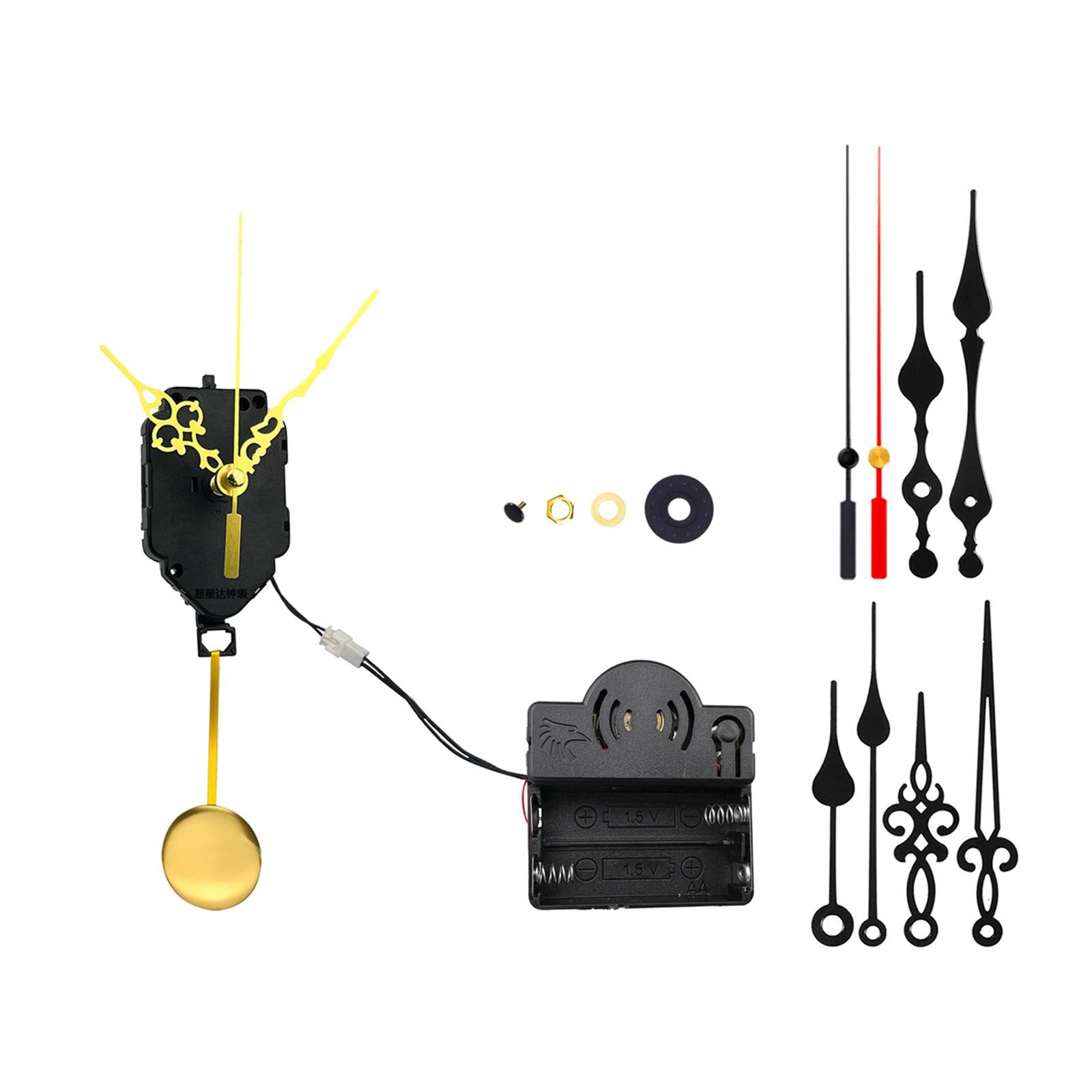 Clock Movement Mechanism Chime Music Box DIY Wall Clock Accessory