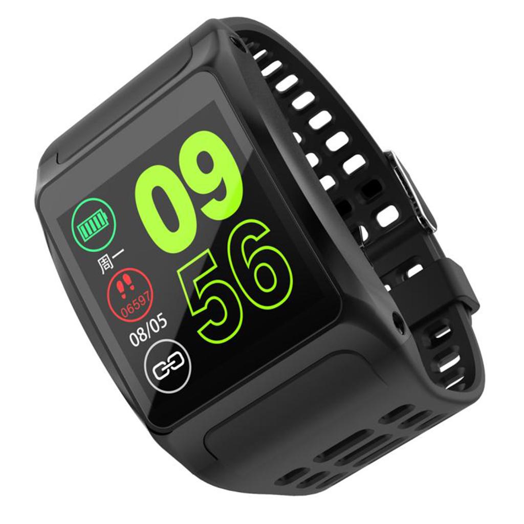 Smart Bracelet Sports Fitness Tracker Health Sleep Monitor Wristband Black