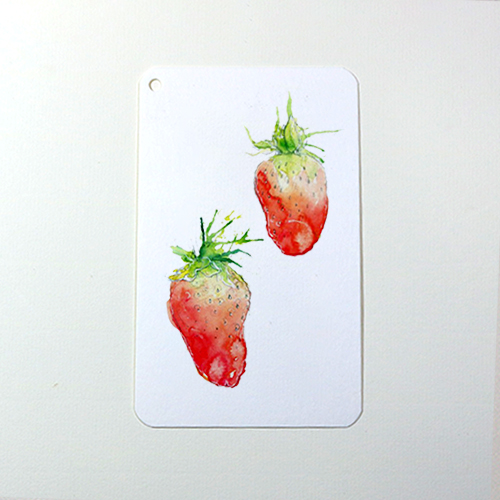 Giấy vẽ màu nước postcard cm - vẽ chì đẹp, lên màu không cong, giấy màu trắng kem 40 tờ/ xấp giấy dày 280gsm, Green Art