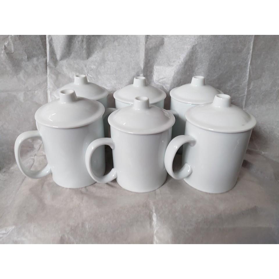 Combo 6 cốc siêu trắng 330 ml