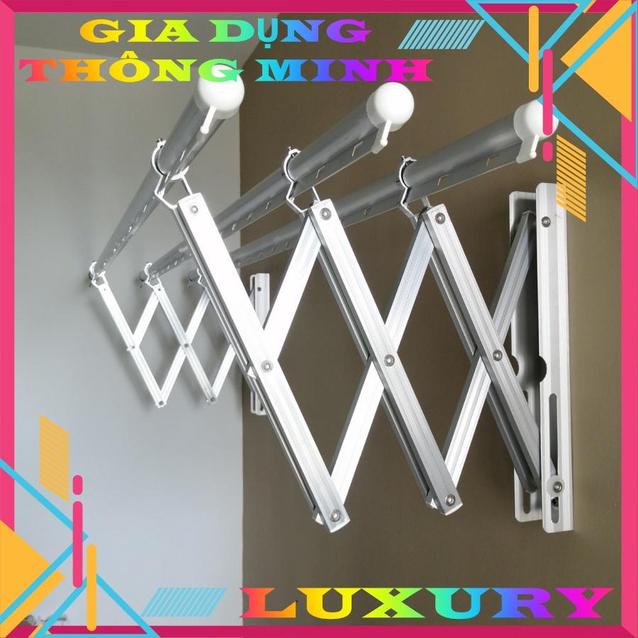 Giàn Phơi Gắn Tường Thông Minh Nhôm, Inox Hòa Phát Giá Rẻ Thích Hợp Cho Căn Hộ, Chung Cư Cao Cấp Và Nhà Phố