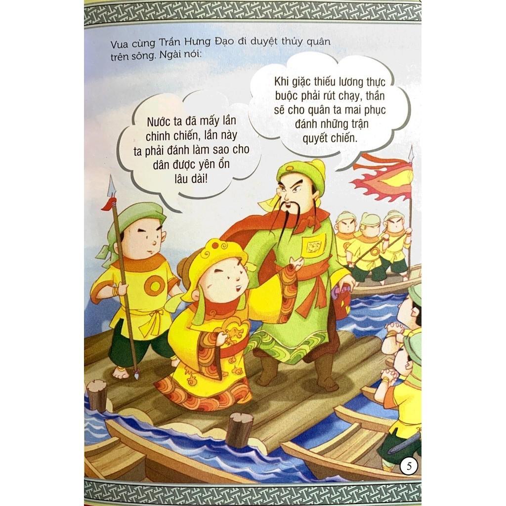 Truyện Tranh Danh Nhân Lịch Sử Việt Nam - Trần Hưng Đạo Đại Chiến Bạch Đằng - Bản Quyền