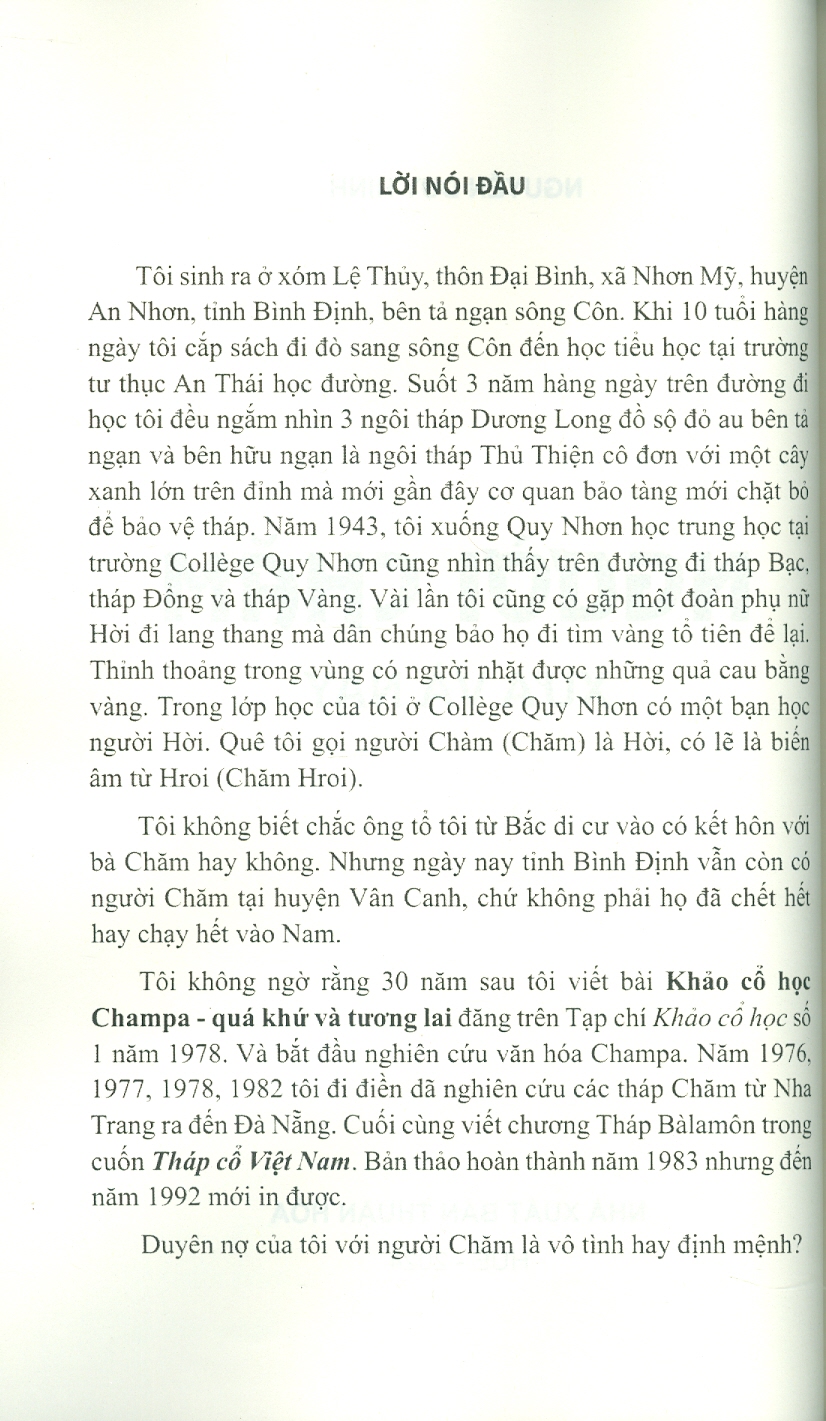 Người Chăm Xưa Và Nay