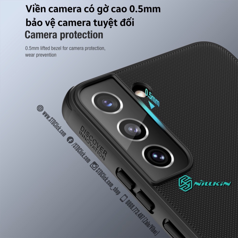 ỐP LƯNG DÀNH CHO ĐIỆN THOẠI SAMSUNG GALAXY S22 5G NILLKIN NHỰA CỨNG VIỀN DẺO