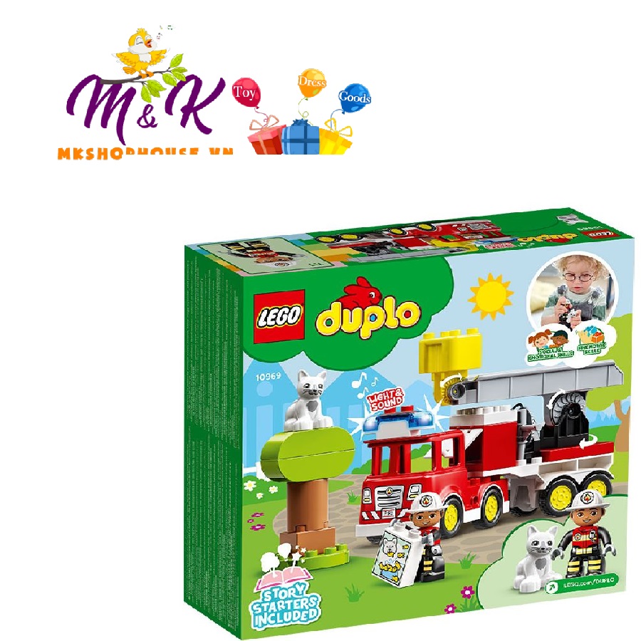 LEGO DUPLO 10969 Xe Cứu Hỏa (21 chi tiết)