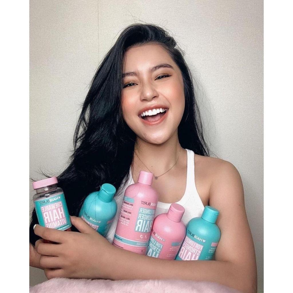 Set Dầu Gội Xả HAIRBURST Kích Thích Tóc Mọc Dài Chắc Khỏe 350ml/chai