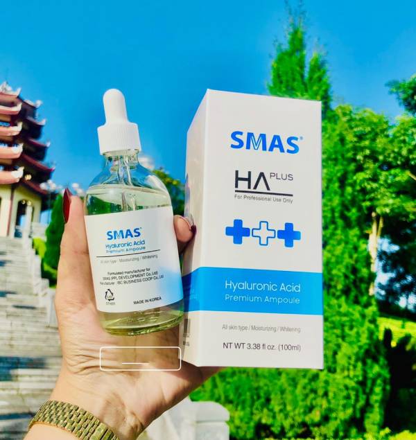 Serum Smas HA Plus Hỗ Trợ Dưỡng Ẩm Sáng Da 100ml