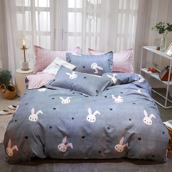 Bộ chăn ga gối Cotton cao cấp 1m6x2m THC183