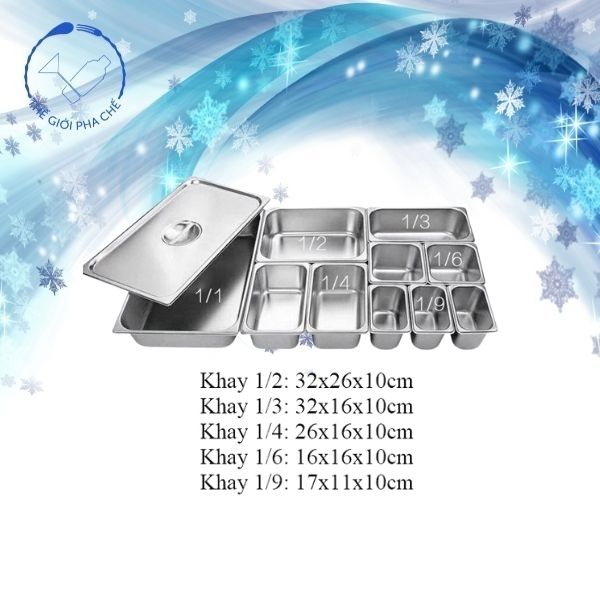 Khay inox đựng thạch,đựng thực phẩm