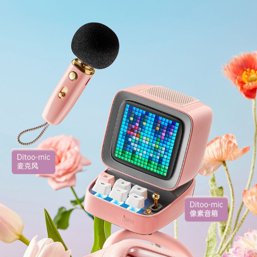 Bộ Loa Mic Karaoke Mini Bluetooth Divoom, bluetooth 5.3, Công Suất 15W , Dung Lượng Pin 5000 mAh, Âm Thanh Sống Động