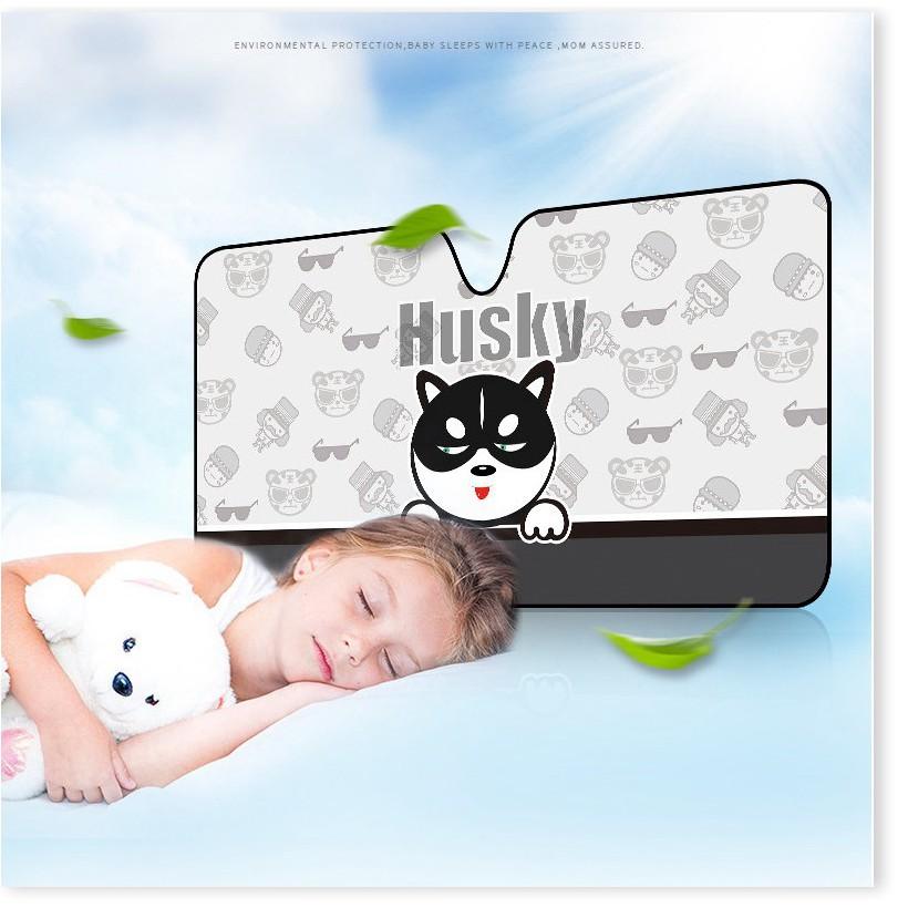 Tấm chống nóng 5 lớp cửa sau ô tô hình Husky Sedan và SUV - Gia Dụng SG