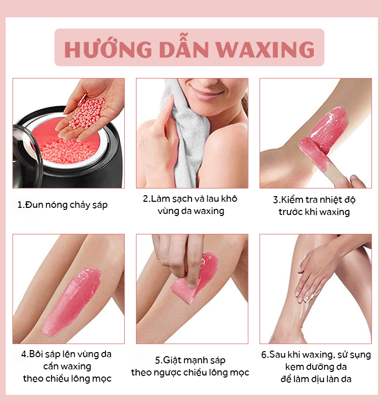 SÁP WAX TẨY LÔNG NÓNG CAO CẤP Lành Tính - Giúp Da Láng Mịn, An Toàn, Không Đau - 100g - Phù hợp mọi loại da, Hiệu quả wax tẩy lông nách, wax tẩy lông vùng kín, bikini, wax lông tại nhà, tẩy da chết