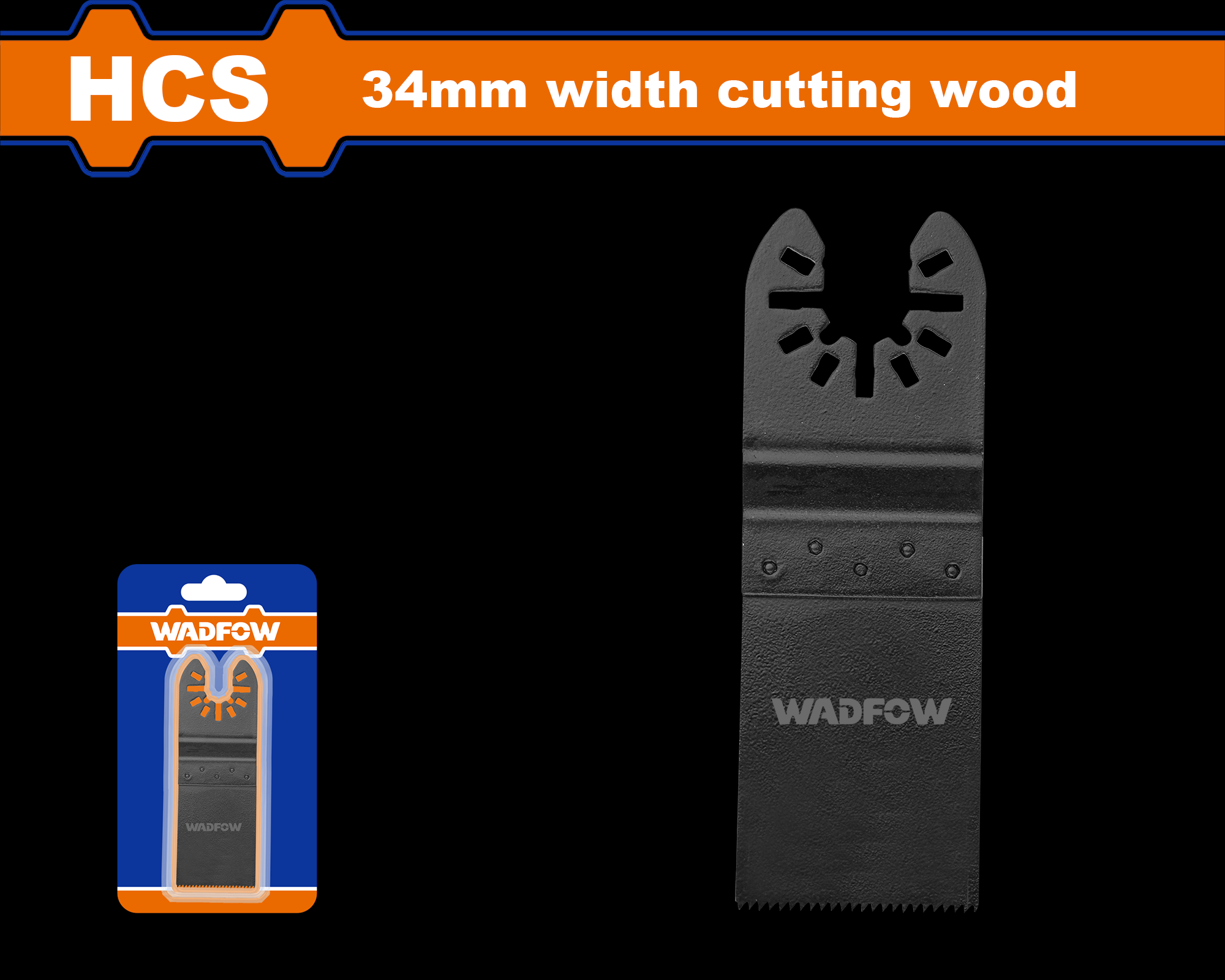 LƯỠI CẮT GỌC ĐA NĂNG HCS 34 (GỖ) WMA1K34 WADFOW - HÀNG CHÍNH HÃNG