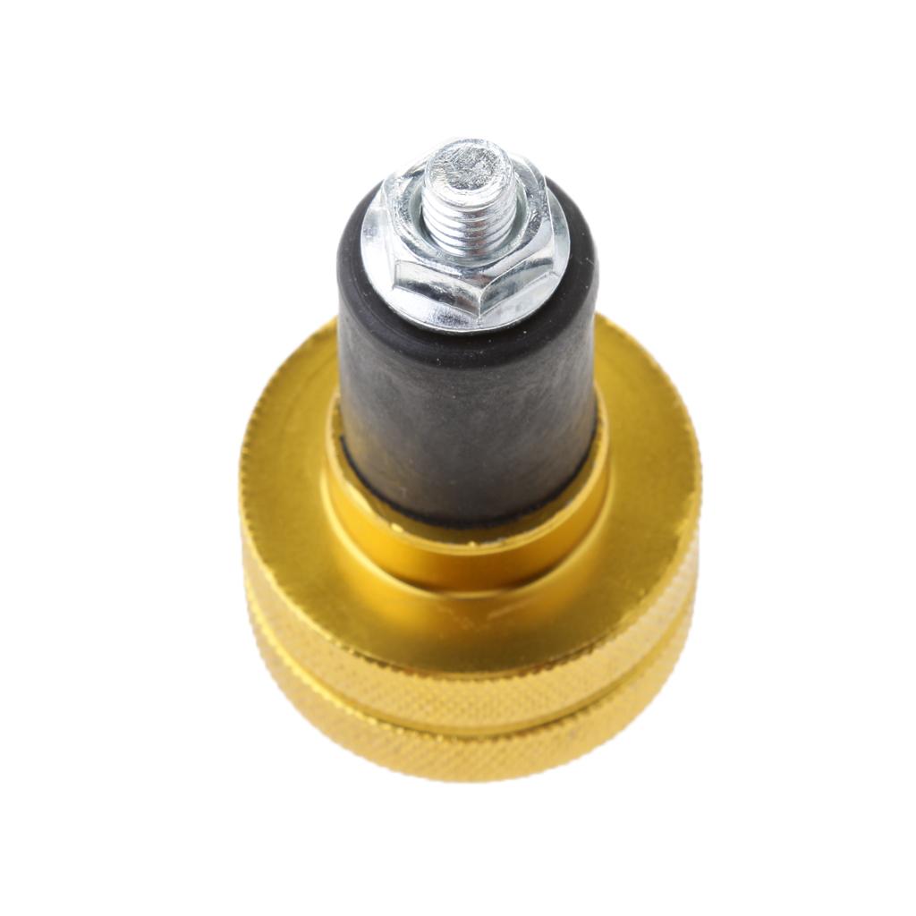 Motorcycle Handlebar Hand Grip Bar Ends Plug Slider For Yamaha