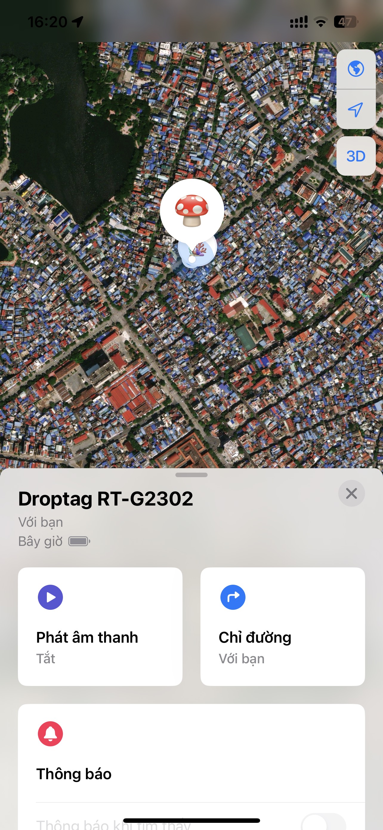 Định Vị GPS Siêu Nhỏ Sothing DropTag Remax RT G2302, Cho Xe Máy, Ô Tô, Thú Cưng, Con Nhỏ, Định Vị Toàn Cầu- Hàng Chính Hãng