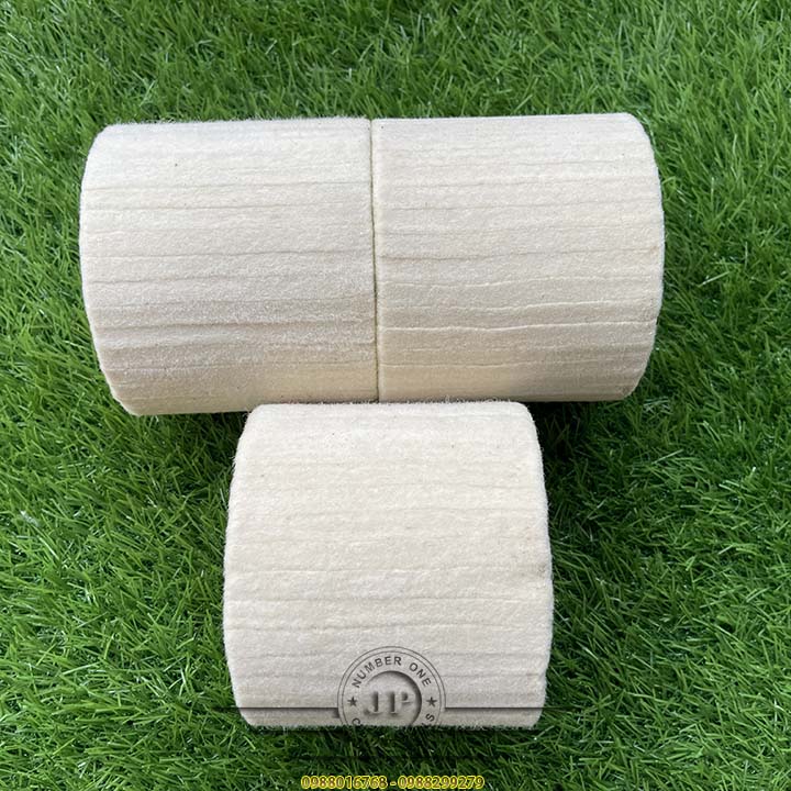 Nỉ trụ trắng lông cừu 100mm