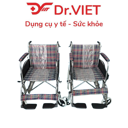 Xe lăn thép mạ Chrome GBM-061D