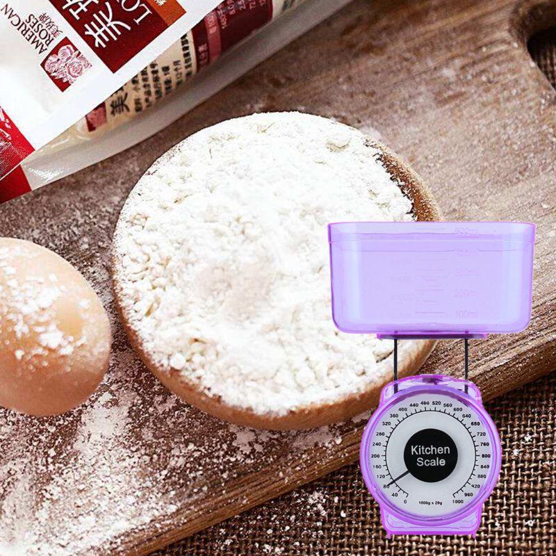 CÂN THỰC PHẨM MINI MÀN HÌNH KIM TỐI ĐA 1KG KITCHEN SCALE ĐO CHÍNH XÁC VÀ CHUẨN THIẾT KẾ NHỎ GỌN , VẠCH CHIA RÕ RÀNG