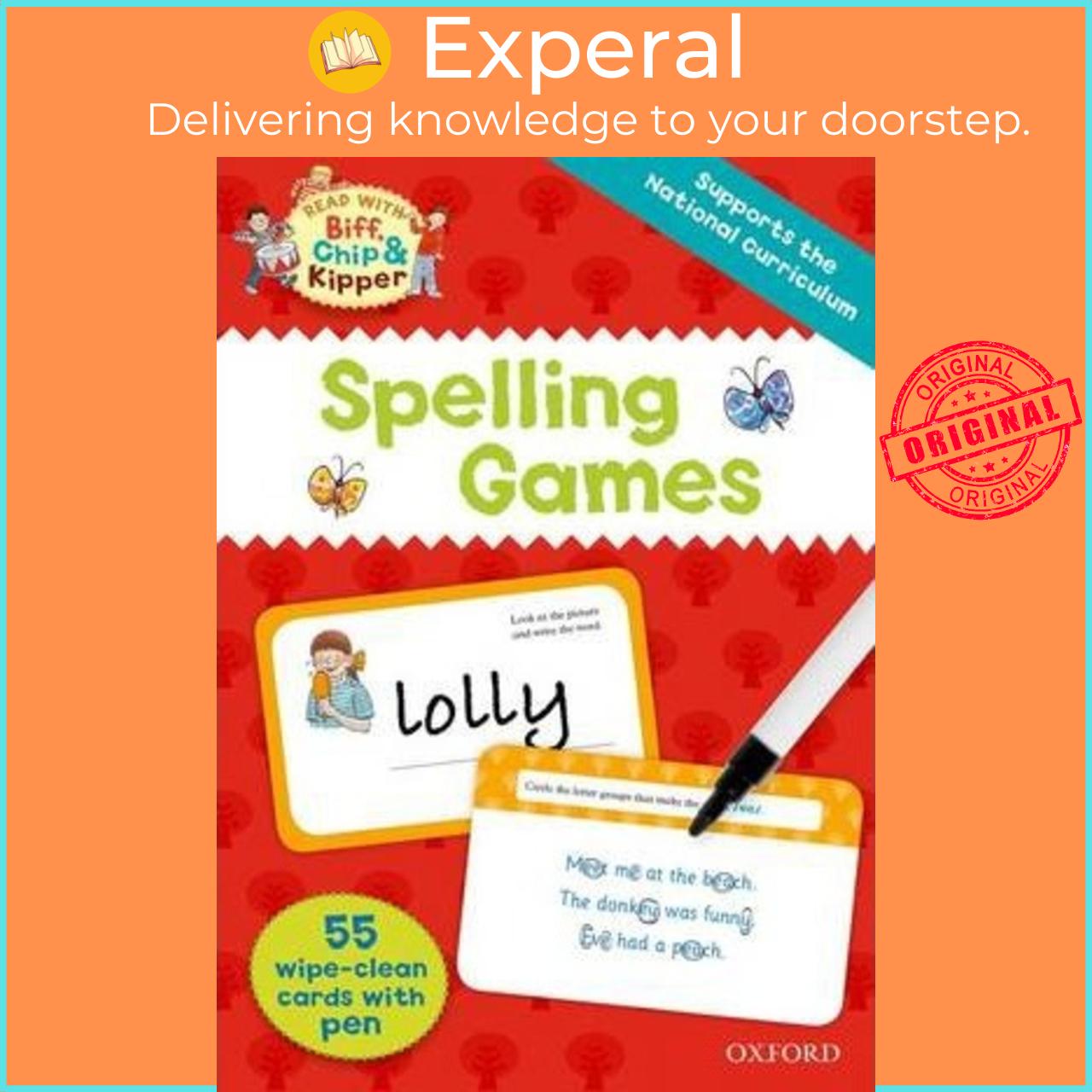 Sách - Oxford Reading Tree Read with Biff, Chip and Kipper: Spelling Games Flas by Roderick Hunt