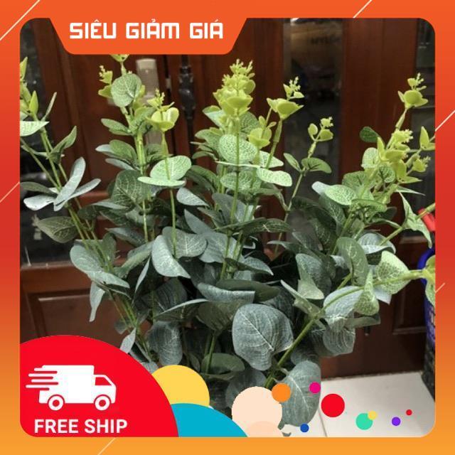 Hoa Giả Cành lá táo giả 16 nhánh Handmade