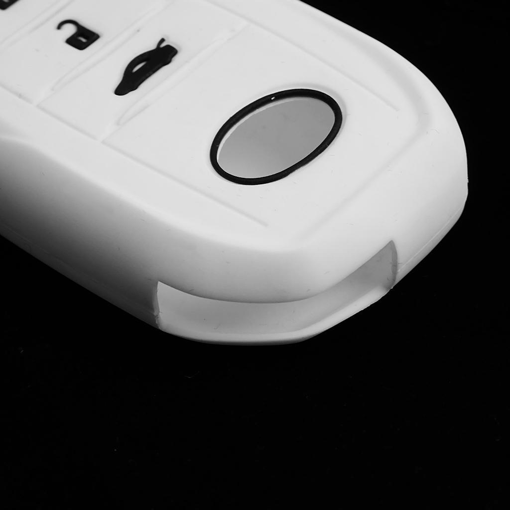 Car Key Silicone 3 Buttons Protective Case Cover For