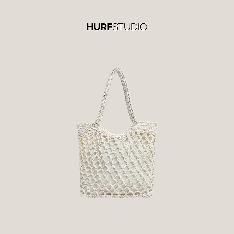 Túi Tote Nữ HURFSTUDIO Len Sợi Đan Chéo - 032