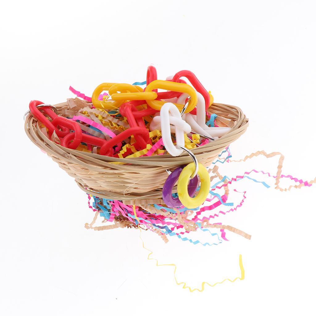 Hanging and Chewing Toys Bird Supplies for Birds Parrots