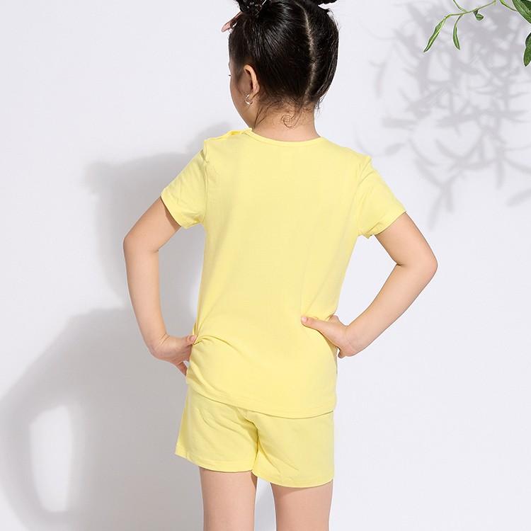 Bộ Đồ Short Thun Bé Gái Vincy Thoáng Mát KST020S13