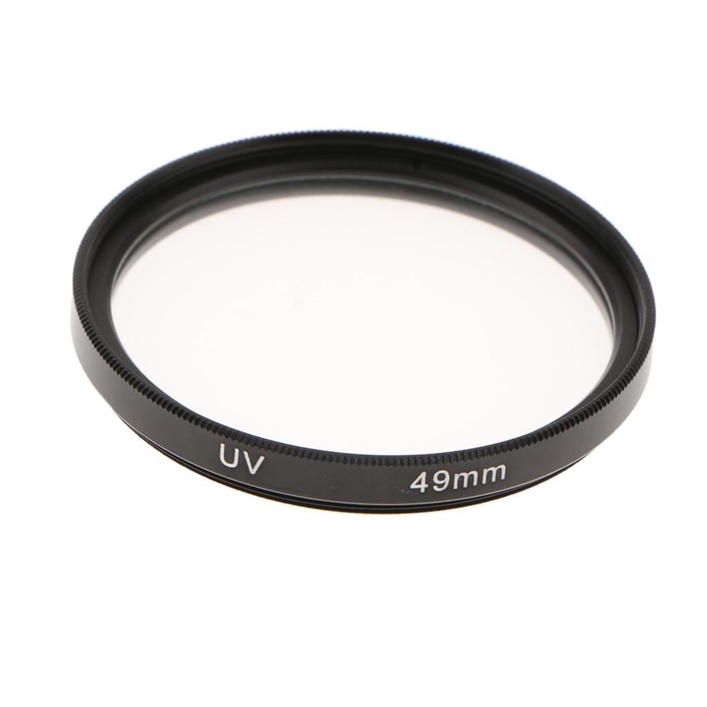 49mm UV Filter - Ultra Slim Multi Coated Ultraviolet Protection Lens Filter for Canon Nikon Sony DSLR Lens