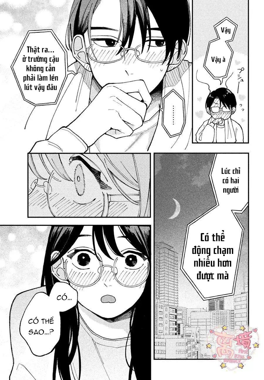 nụ hôn đầu nóng bỏng chapter 3.2 3