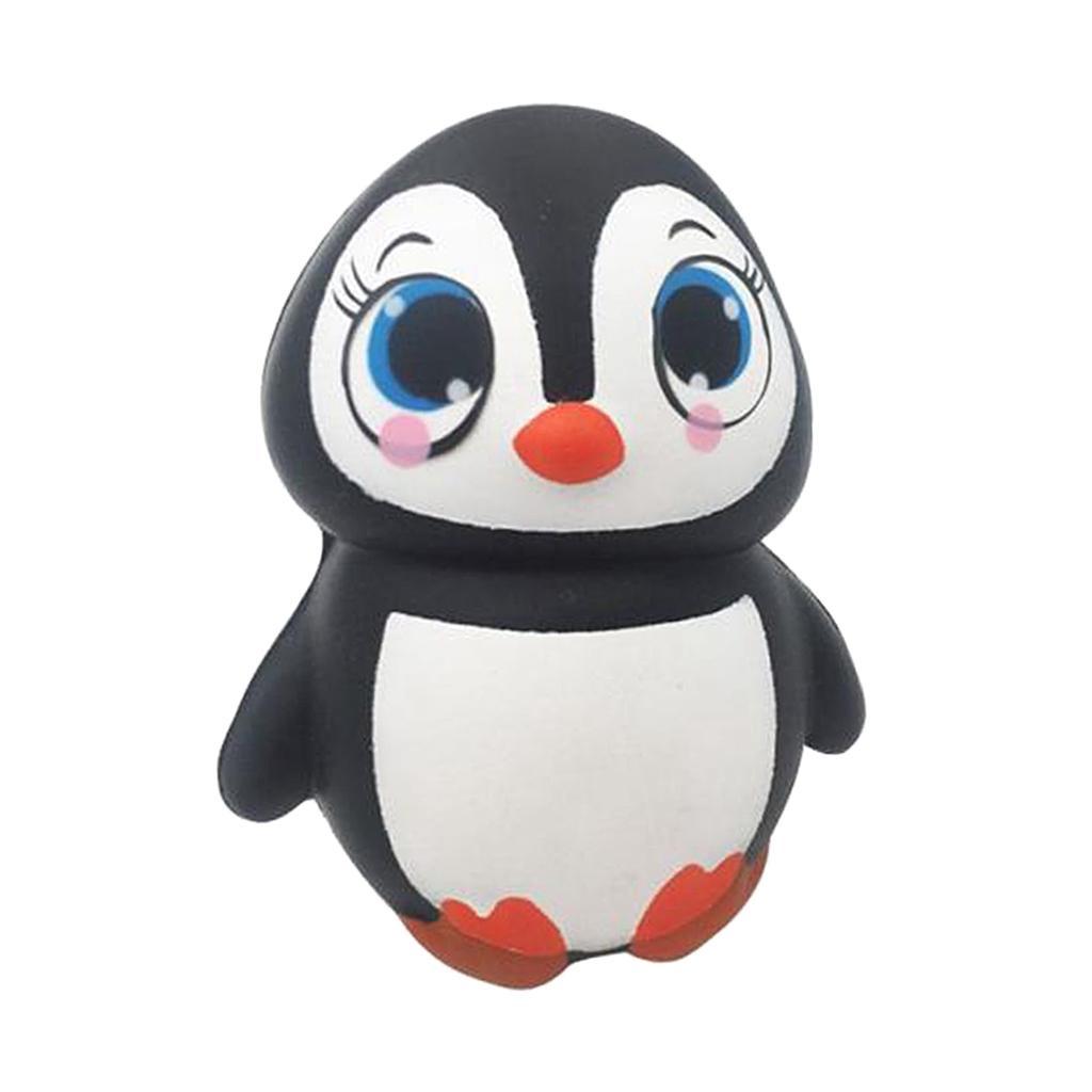 2xSquishy Soft Slow Rising Squishes Toy PU Stress Relief Soft Toy penguin